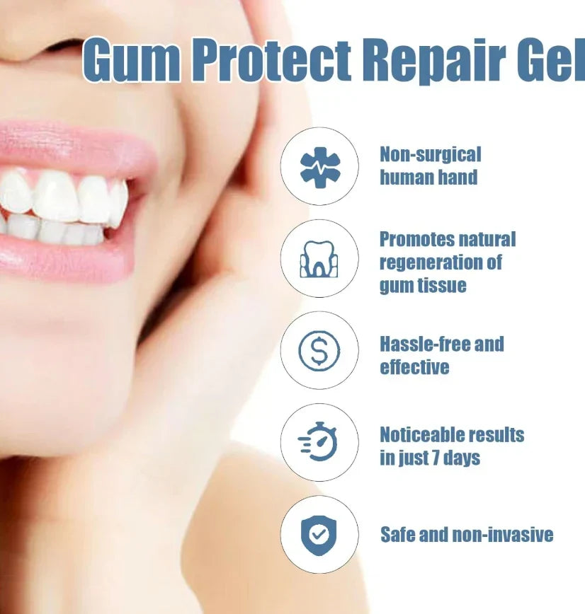 【New upgrade】Caelvya Gum Protect Dental Repair Gel【3 tubes/box】