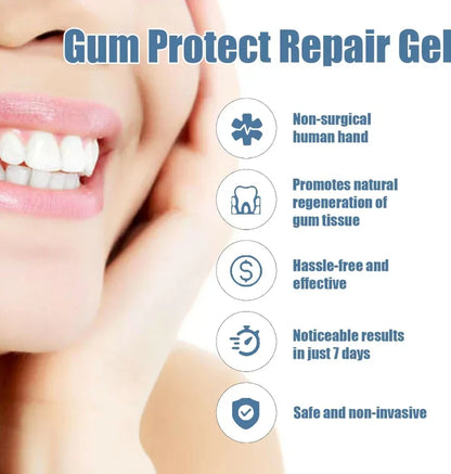 【New upgrade】Caelvya Gum Protect Dental Repair Gel【3 tubes/box】